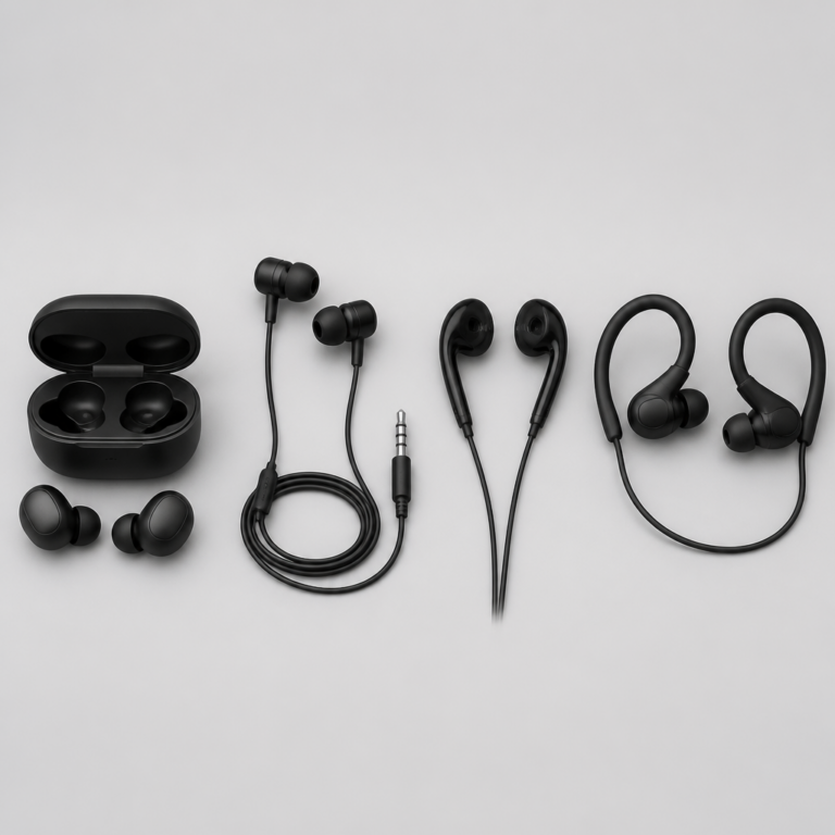 Vergleich verschiedener Bauformen von In-Ear-Kopfhu00f6rern