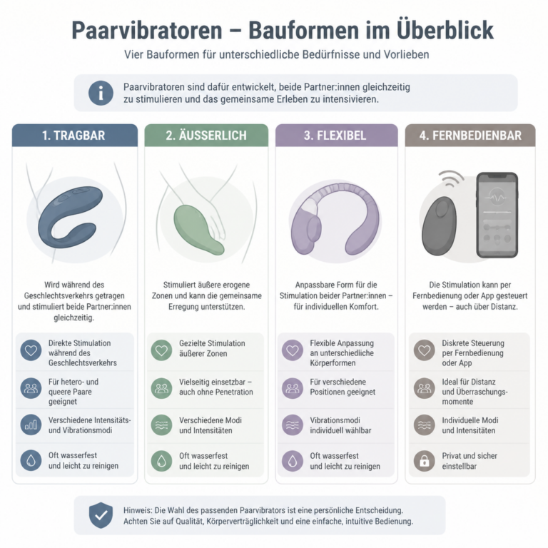 u00dcbersicht verschiedener Bauformen von Paarvibratoren