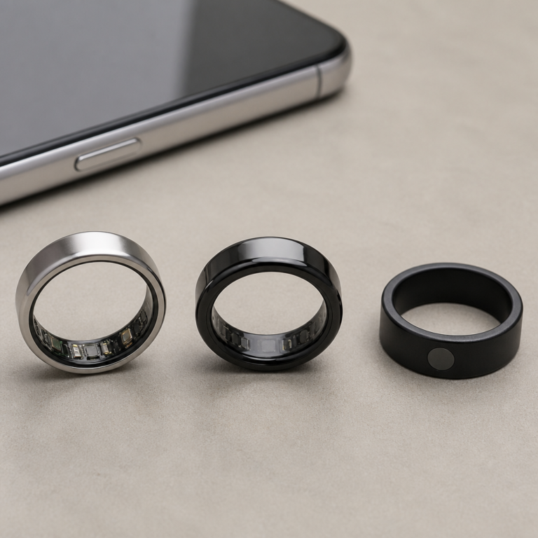 Verschiedene Bauformen von Smart Rings im u00dcberblick