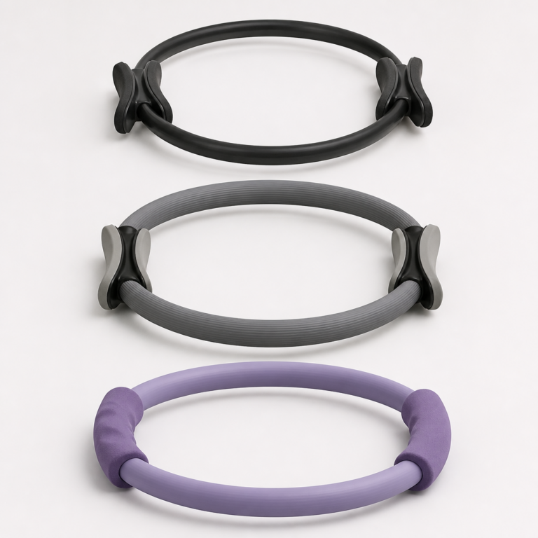 Verschiedene Bauformen von Pilates-Ringen im Gru00f6u00dfenvergleich